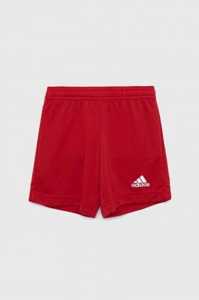 Adidas Performance pantaloni scurti copii ENT22 SHO Y culoarea rosu, talie reglabila