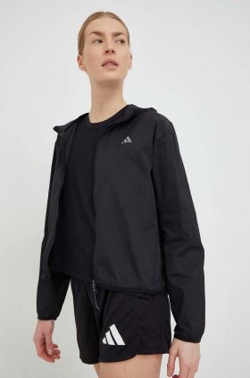 Adidas Performance windbreaker Run It culoarea negru, de tranzitie