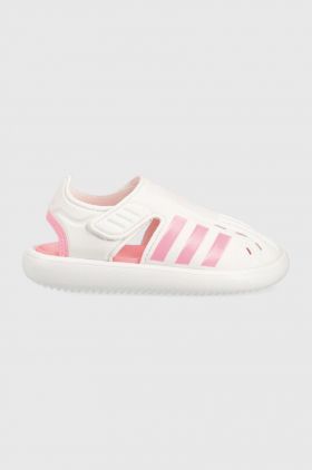 Adidas sandale copii Water culoarea alb