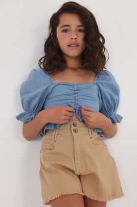 Mayoral bluza de bumbac pentru copii neted