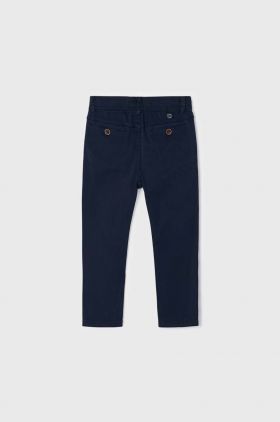 Mayoral pantaloni copii culoarea albastru marin, neted