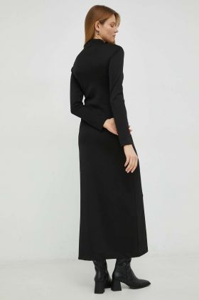 Tiger Of Sweden rochie culoarea negru, maxi, drept