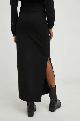 Answear Lab fusta culoarea negru, maxi, creion