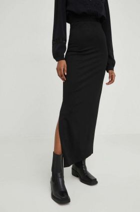 Answear Lab fusta culoarea negru, maxi, creion