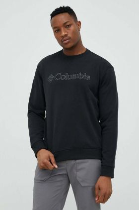 Columbia bluza barbati, culoarea negru, cu imprimeu