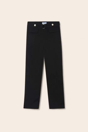 Mayoral pantaloni copii culoarea negru, neted