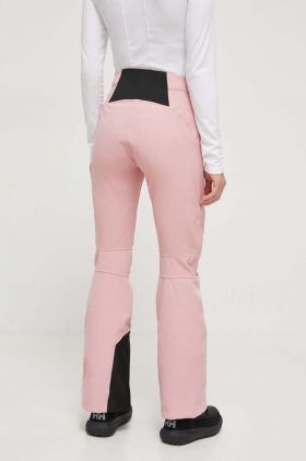 Peak Performance pantaloni Stretch culoarea roz