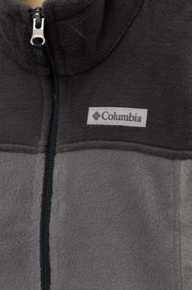 Columbia bluza copii Steens Mt II Fleece culoarea gri, neted