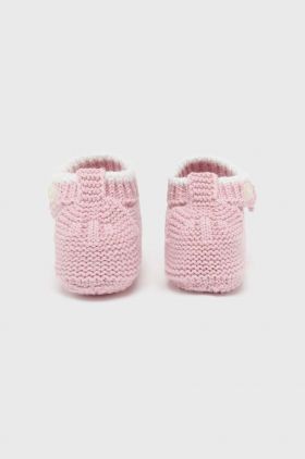 Mayoral Newborn pantofi pentru bebelusi culoarea roz