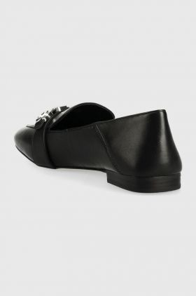 MICHAEL Michael Kors mocasini de piele Madelyn femei, culoarea negru, cu toc plat, 40R3MDFP1L