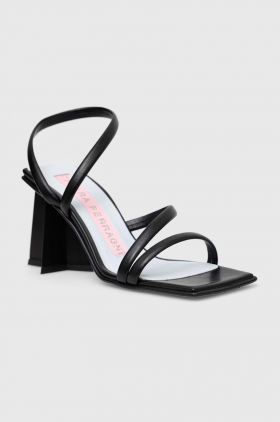 Chiara Ferragni sandale CF3130_001 culoarea negru, CF STAR HEEL 85