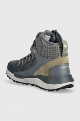 Columbia pantofi Trailstorm Mid Waterproof bărbați, culoarea gri 1938881.SS23-053