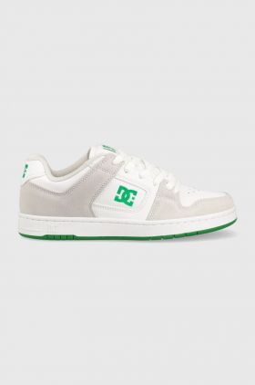 DC sneakers culoarea alb