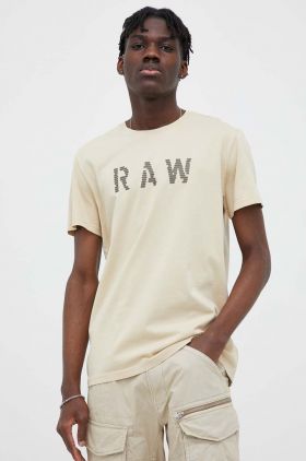 G-Star Raw tricou din bumbac 2-pack cu imprimeu