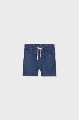 Mayoral pantaloni scurti bebe culoarea albastru marin