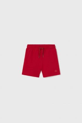 Mayoral pantaloni scurti bebe culoarea rosu