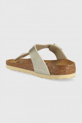 Birkenstock slapi copii culoarea auriu