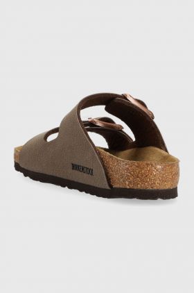 Birkenstock slapi copii Arizona culoarea maro