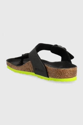 Birkenstock slapi copii Gizeh culoarea negru