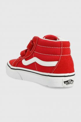 Vans tenisi copii UY SK8-Mid Reissue V FORMULA ONE/TRU culoarea rosu