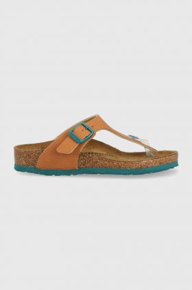 Birkenstock slapi copii culoarea maro