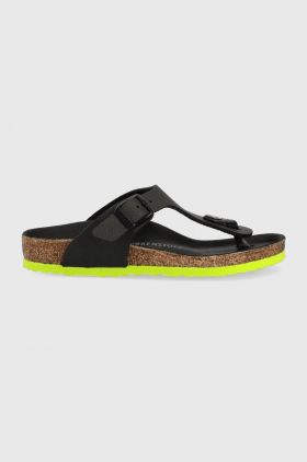 Birkenstock slapi copii Gizeh culoarea negru