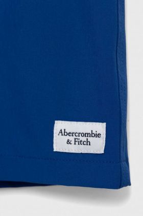 Abercrombie & Fitch pantaloni scurti de baie copii culoarea albastru marin