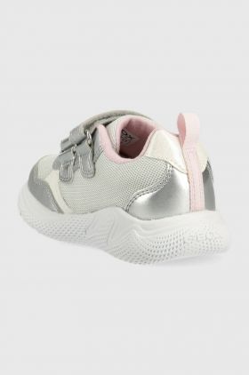 Geox sneakers pentru copii culoarea argintiu