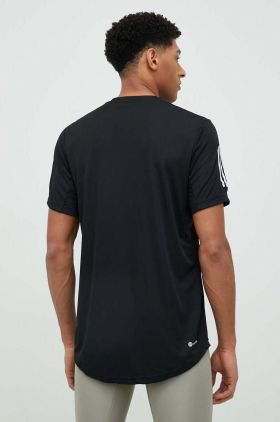 adidas Performance tricou de antrenament Club culoarea negru, neted