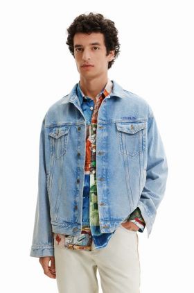 Desigual geaca jeans barbati, de tranzitie