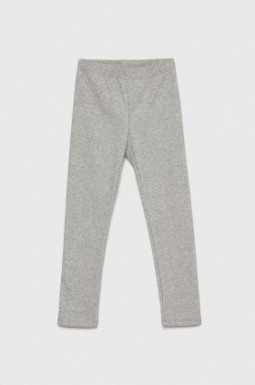 GAP leggins copii culoarea gri, neted