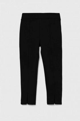 GAP leggins copii culoarea negru, neted