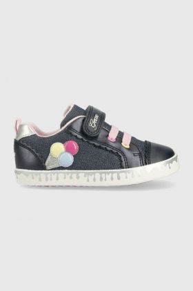 Geox sneakers pentru copii culoarea albastru marin