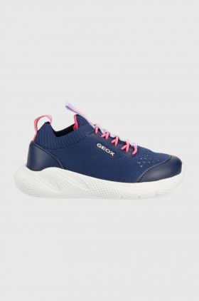 Geox sneakers pentru copii culoarea albastru marin