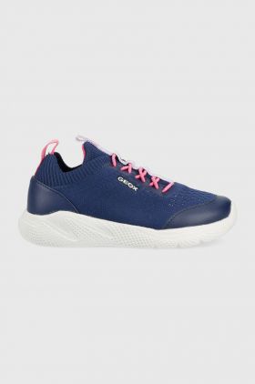 Geox sneakers pentru copii culoarea albastru marin