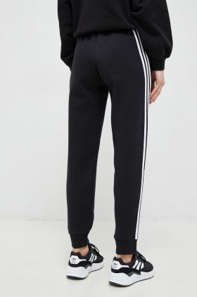 adidas pantaloni de trening culoarea negru, cu imprimeu