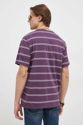 Levi's tricou din bumbac culoarea violet, modelator