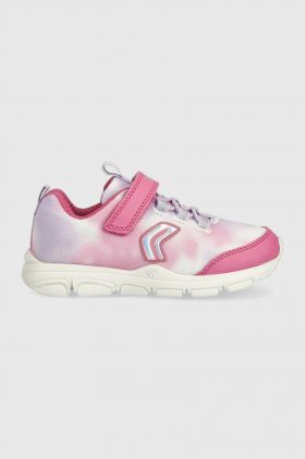 Geox sneakers pentru copii culoarea roz