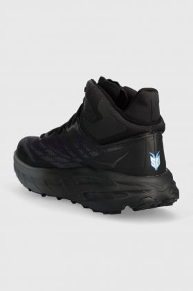 Hoka One One pantofi Speedgoat 5 Mid GTX bărbați, culoarea negru 1127918-BGAY