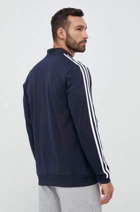 adidas bluză bărbați, culoarea bleumarin, cu imprimeu H46100