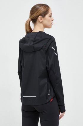 adidas Performance jachetă de alergare Fast culoarea negru, de tranzitie