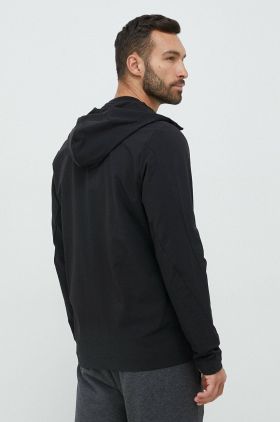 Reebok windbreaker Performance culoarea negru, de tranzitie