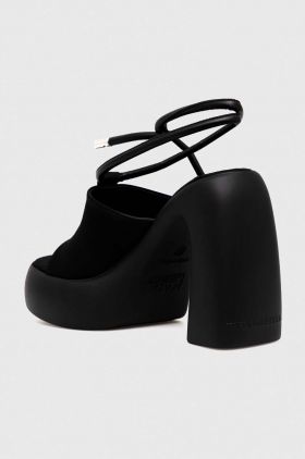 Karl Lagerfeld sandale ASTRAGON HI culoarea negru, KL33725