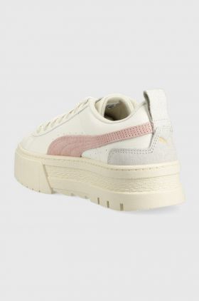 Puma sneakers Mayze Thrifted culoarea alb, 389861 389861-02