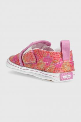 Vans pantofi pentru bebelusi IN Slip On V Crib ROSE MPINK culoarea roz