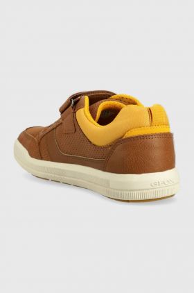 Geox sneakers pentru copii culoarea maro