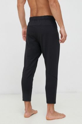 adidas Performance pantaloni de antrenament Designed for Training culoarea negru, neted