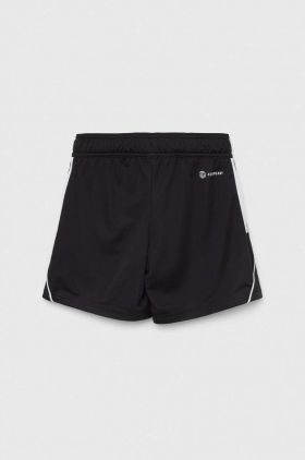 adidas Performance pantaloni scurti copii TIRO 23 SHO culoarea negru, talie reglabila