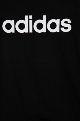 adidas tricou de bumbac pentru copii G LIN culoarea negru