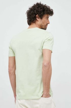 PS Paul Smith tricou din bumbac culoarea verde, cu imprimeu